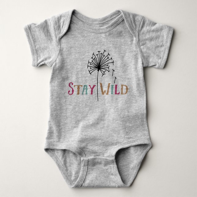 Body Bodysuit Stay Wild (Devant)