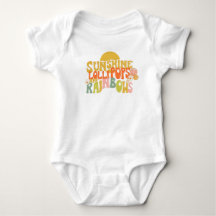 Bodysuit "Sunshine Lollipops and Rainbows"