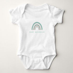 Body Boho Aquarelle Arc-en-Ciel Personnalisé