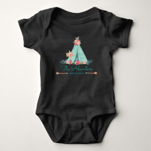 Body Boho Tribal TeePee Adventure Commence Baby Girl