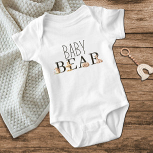 Body Boho Woodland Animaux Bébé Ours