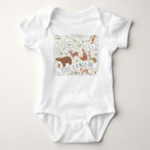 Body Boho Woodland Animaux Forest Friends Baby shower