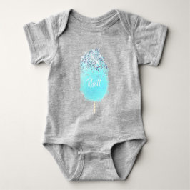 Body Bonbons de coton jolie parties scintillant bleue e