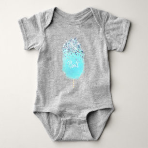 Body Bonbons de coton jolie parties scintillant bleue e