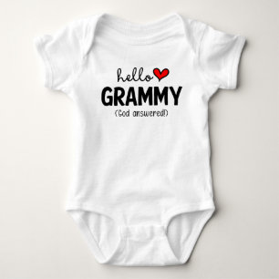 Body Bonjour Dieu Grammy a répondu à la prière