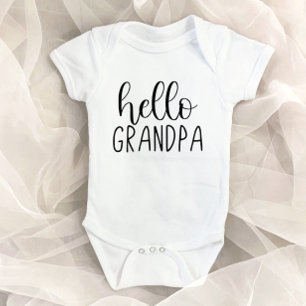 Body Bonjour grand-père Grossesse Faire-part grand-père