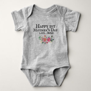 Body Bonne 1ère Chemise de Fête des Mères