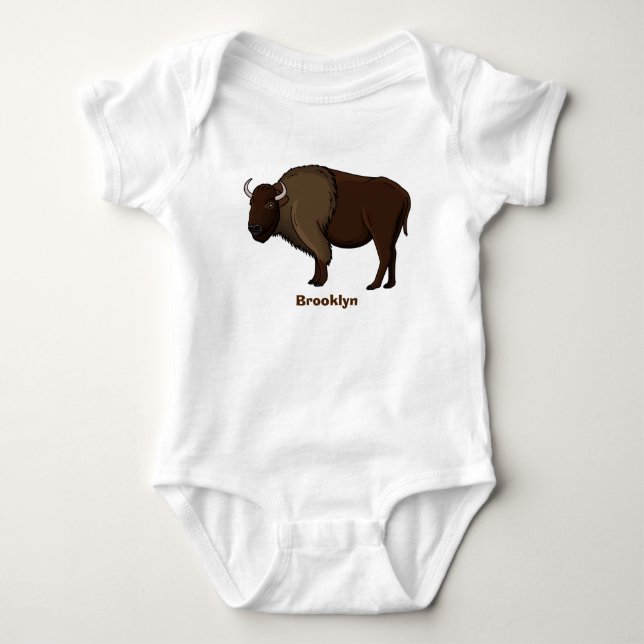 Body Bonne illustration de bison américain (Devant)