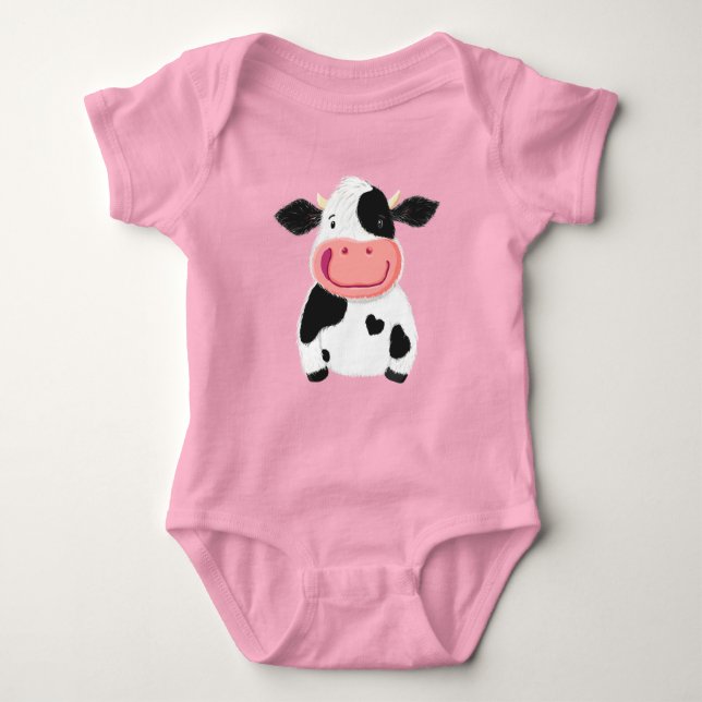 Body Bonne vache laitière Little Holstein (Devant)