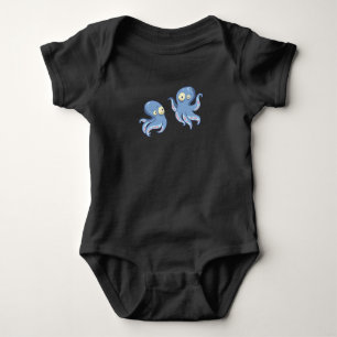 Body Boo Octopus Blue Kids Vêtements & Décor