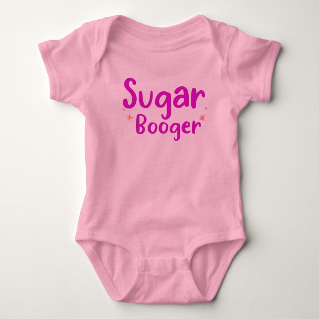 Body Booger à sucre Baby Girl Bodysuit (Devant)