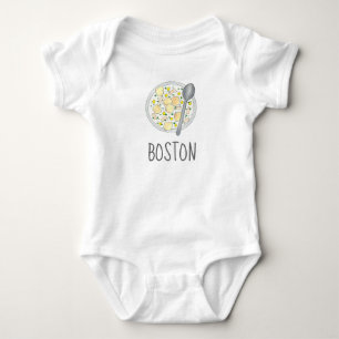 Body BOSTON Bébé Massachusetts Clam Chowder Soupe de no