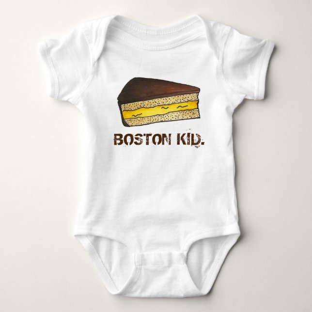 Body BOSTON KID Cream Pie Slice Massachusetts Foie (Devant)