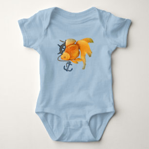 Body Bouche d'Ancre Goldfish Roue Bodysuit nautique