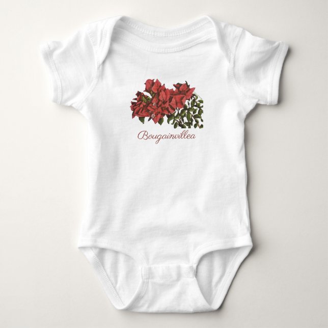 Body Bougainvillea Baby Bodysuit (Devant)