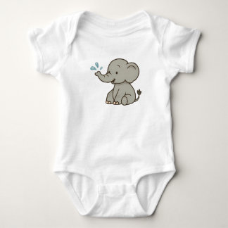 Body Boule soufflant Elephant Bodysuits bébé T-shirt