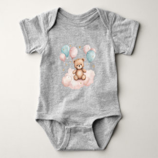 Body Boulon d'aquarelle mignon Ours en peluche