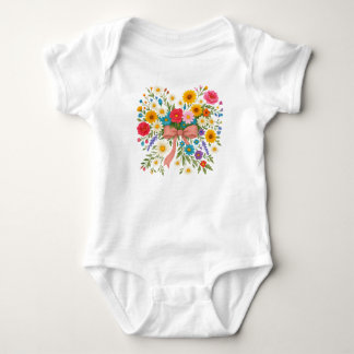 Body Bow wild flower | watercolor daises | Wild Flower