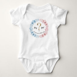 Body Boy or Girl? – Gender Reveal Baby Bodysuit