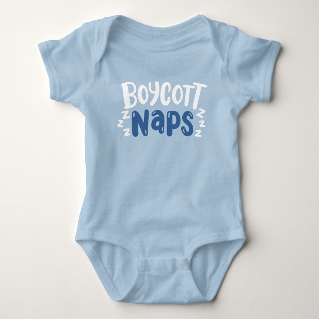 Body BOYCOTT NAPS – La première rébellion de bébé (Devant)