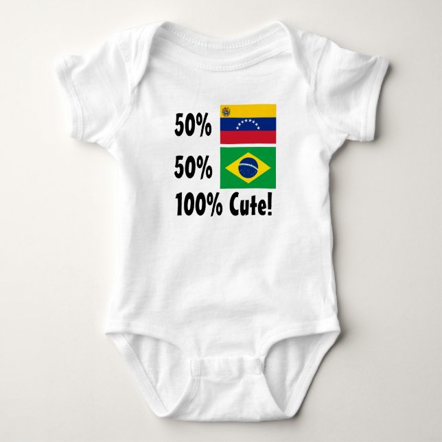 Body Brésilien du Vénézuélien 50% de 50% 100% mignon (Devant)