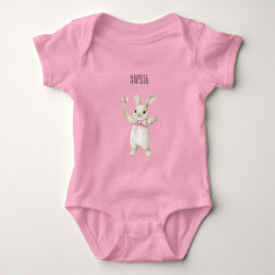 Body Bunny Butterfly Blush Rose