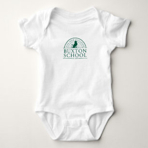 Body Buxton School Baby Onsie White