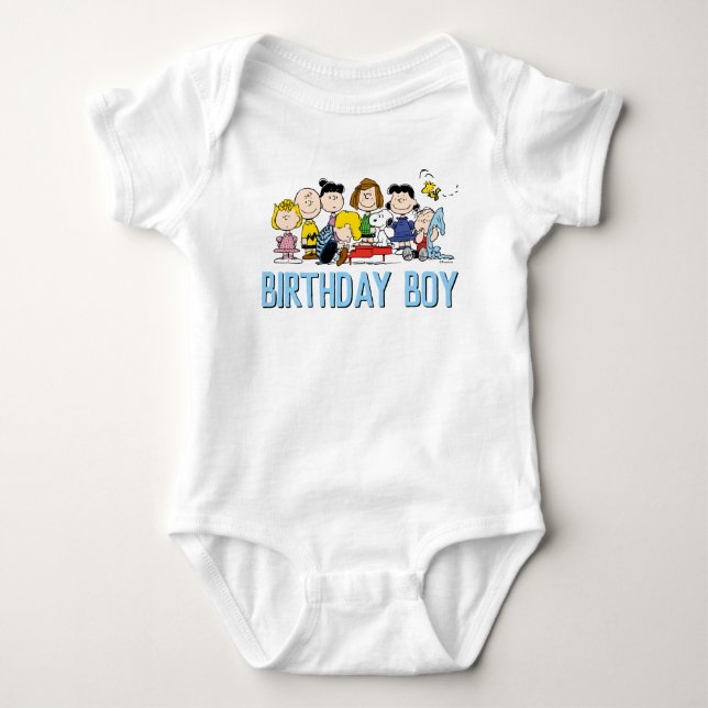 Body cacahuètes | Charlie Brown et Gang Birthday Boy (Devant)