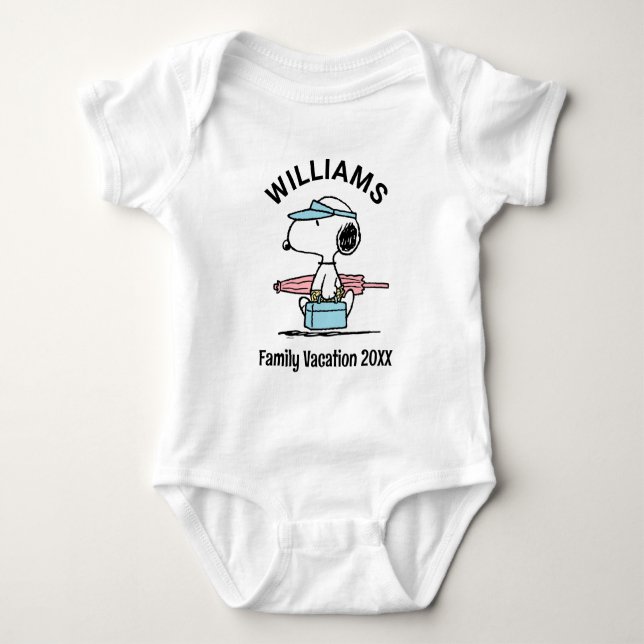 Body cacahuètes | Snoopy Beach Walk Vacances en famille (Devant)