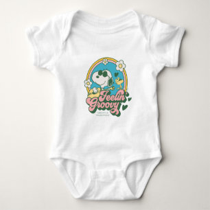 Body cacahuètes   Snoopy & Woodstock Feelin' Super