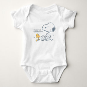 Body cacahuètes   Snoopy & Woodstock Happy