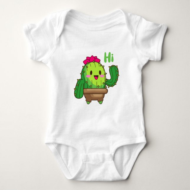 Body Cactus Cuddles - Bodysuit bébé (Devant)