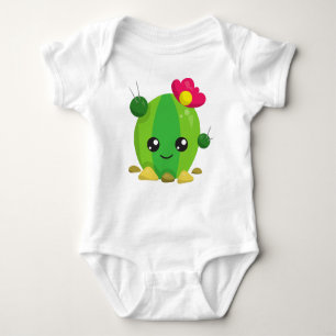 Body Cactus mignons, Cactus Kawaii, Cactus verts, Fleur