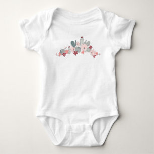 Body Cactus Pink Mint Succulents Motif Plante