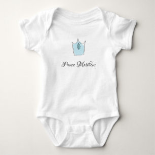 Body Cadeau bébé personnalisé, Prince, Corps bébé