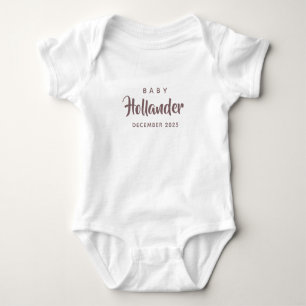 Body Cadeau de Baby Shower Annonce de Grossesse Bébé