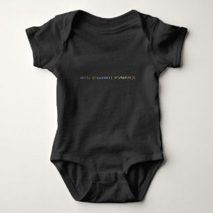 Body Cadeau de Baby Shower de Codeur Drôle Essayer En