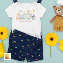 cadeau de bébé safari personnalisé né en 2024