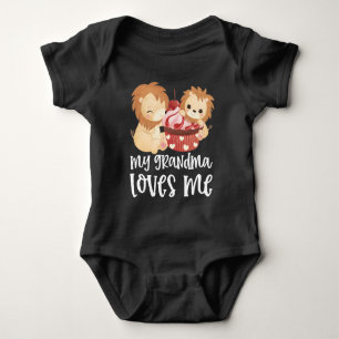 Body Cadeau de Lions 🦁 pour petit-enfant - Ma grand-mè