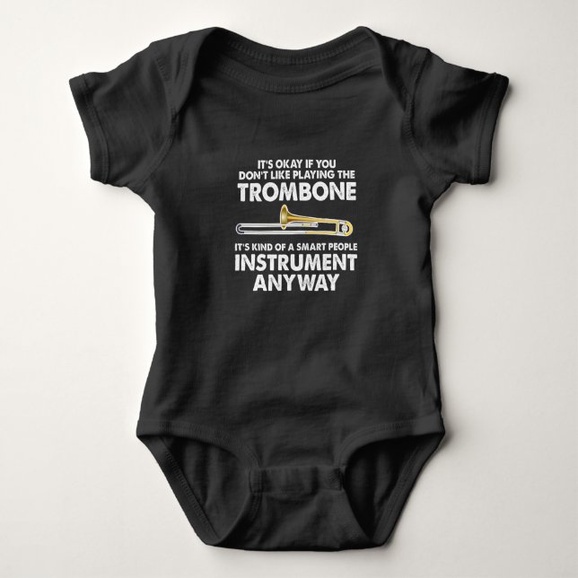 Body Cadeau de trombone - orchestre futé d'instrument (Devant)
