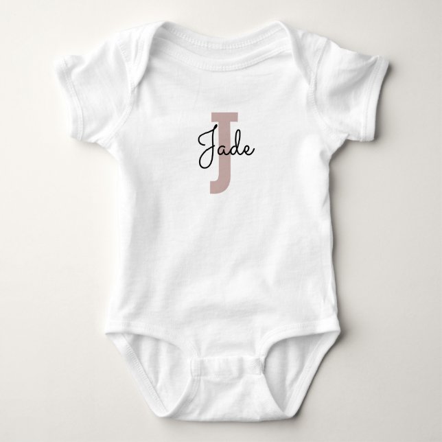 Body Cadeau Monogramme personnalisé pour les noms comme (Devant)