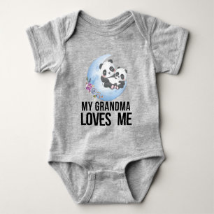 Body Cadeau panda 🐼 pour petit-enfant - Ma grand-mère 
