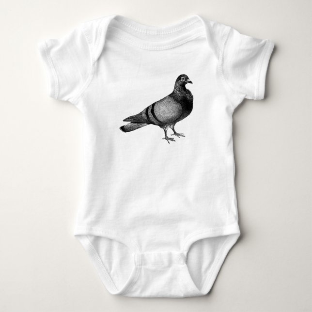Body Cadeaux de pigeon vintage (Devant)