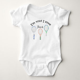 Body Cadeaux de tennis pour Baby shower pour joueur de 