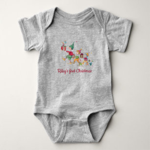 Body Cadeaux et elfes de Noël personnalisés Gris