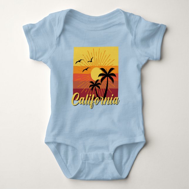 Body California Design - Bodysuit Baby Jersey (Devant)