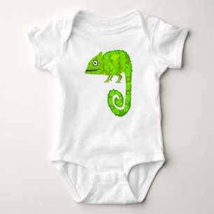 Body Caméléon vert mignon