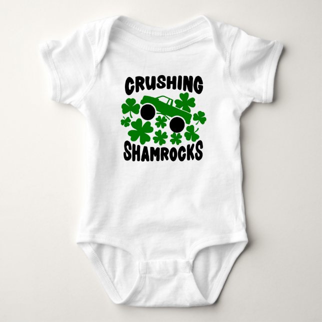 Body Camion Shamrock de la Saint Patrick's Day MonsterT (Devant)
