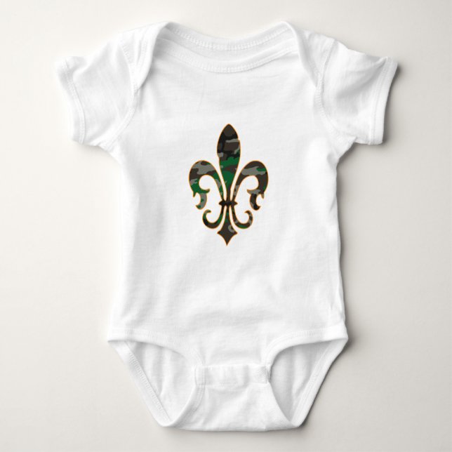 Body Camo Fleur De lis (Devant)