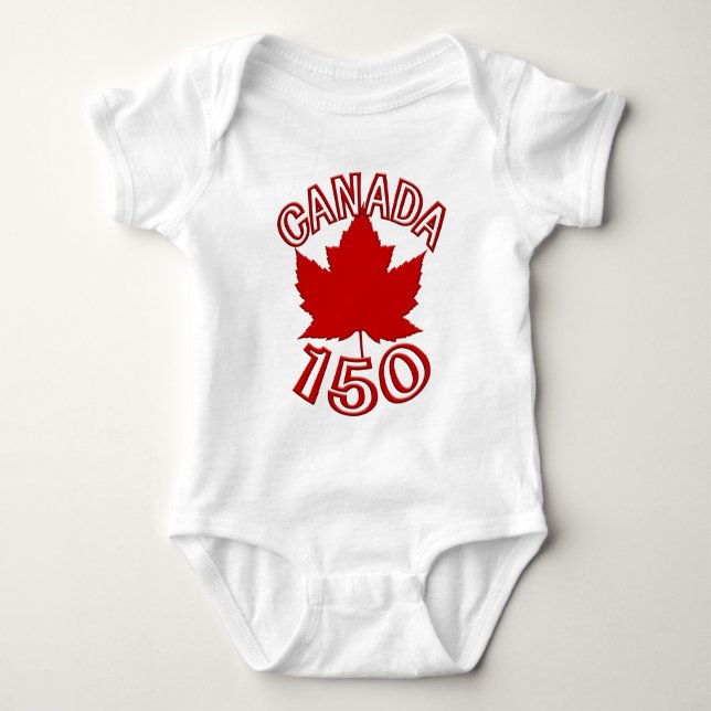 Body Canada 150 Bodysuit bébé Canada Souvenir bébé (Devant)